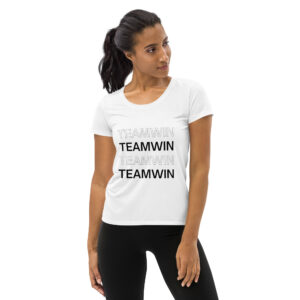 Team Win women's Athletic T-shirt