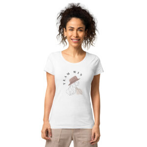 Team Win women’s basic organic t-shirt
