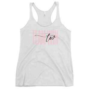 Team Win women's Racerback Tank